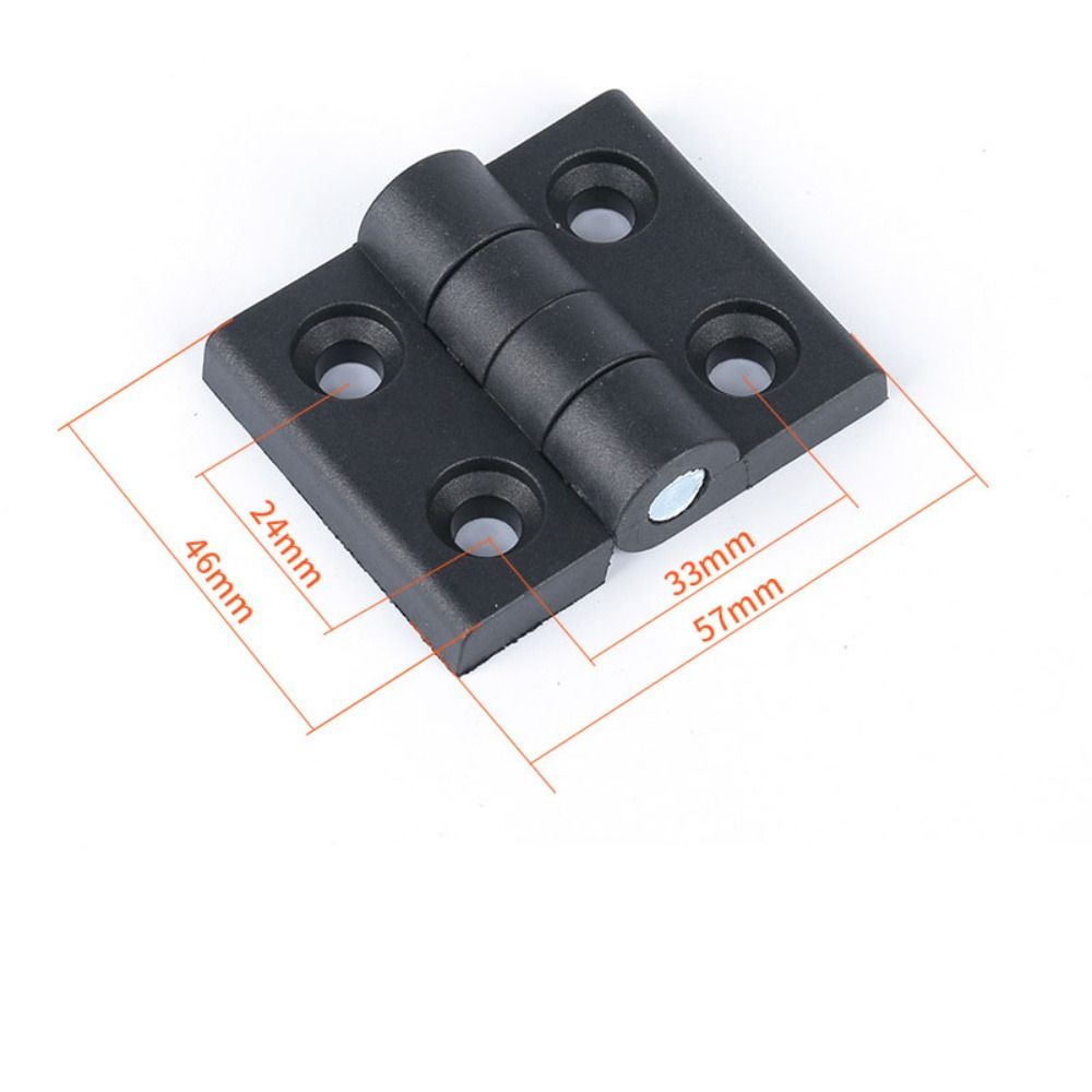 Furniture Hardware Black - Engsel Pintu Plastik ABS Profesional, Engsel