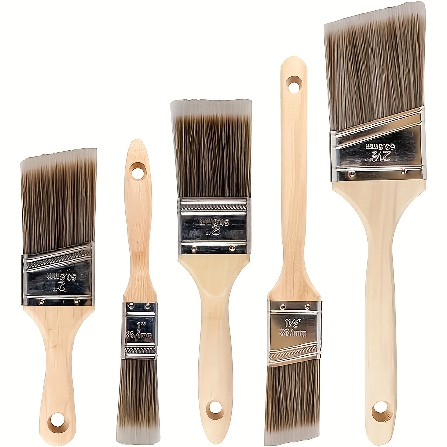 Furniture Hardware Wood - 5 Buah Kuas Cat Kualitas Tinggi