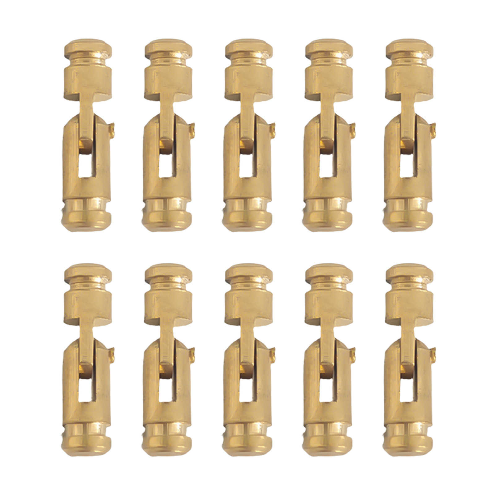 Piano Hinge Continuous - 10Pcs Set Engsel Silinder Kuningan Tersembunyi,