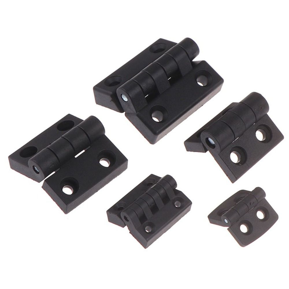 Furniture Hardware Black - Engsel Pintu Plastik ABS Profesional, Perlengkapan