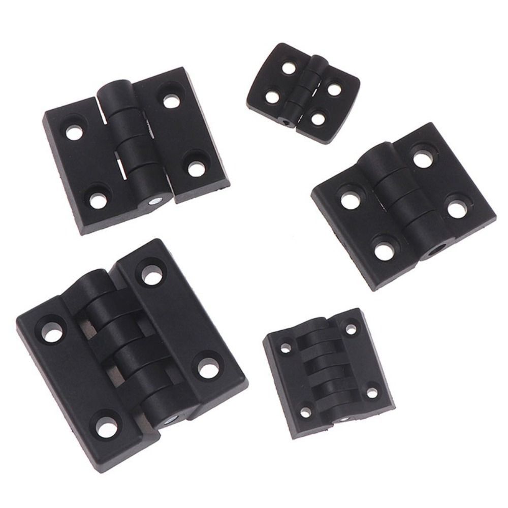 Furniture Hardware Black - Engsel pintu plastik, engsel pintu kecil