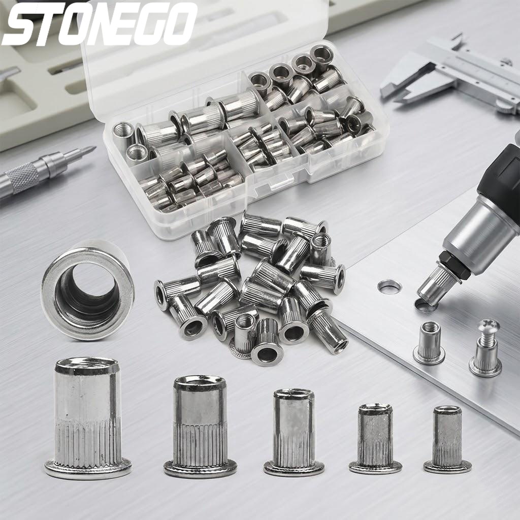Furniture Hardware Threaded Inserts - Kit Mur Baut Sisipan Berulir M3