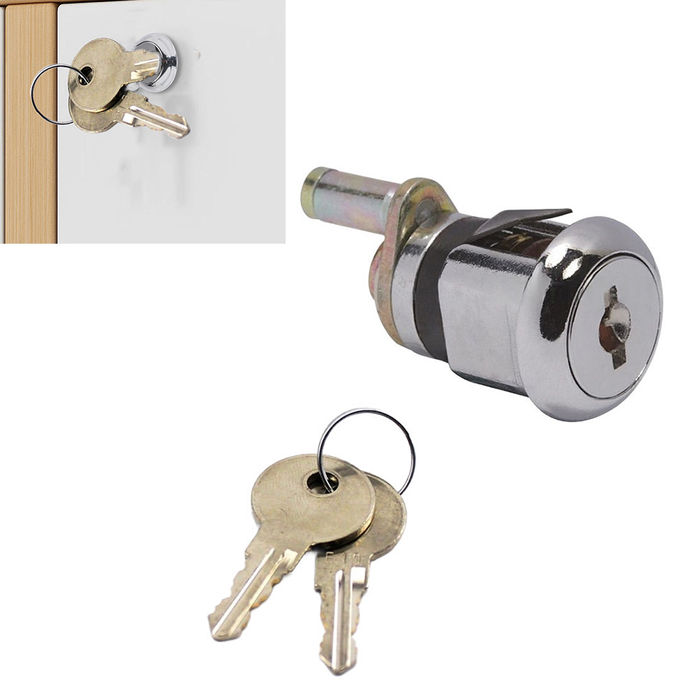 Furniture Hardware Lock - Kunci Tengah Furnitur Paduan Seng Tiga