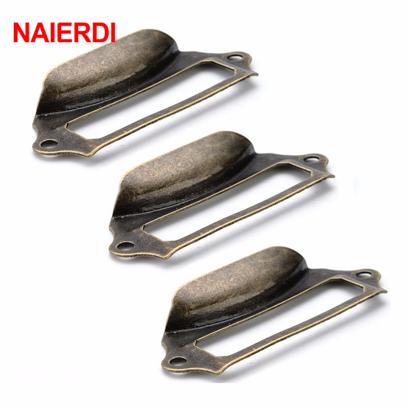 Furniture Hardware Names - Naierdi 5 Pcs Antik Kuningan Logam