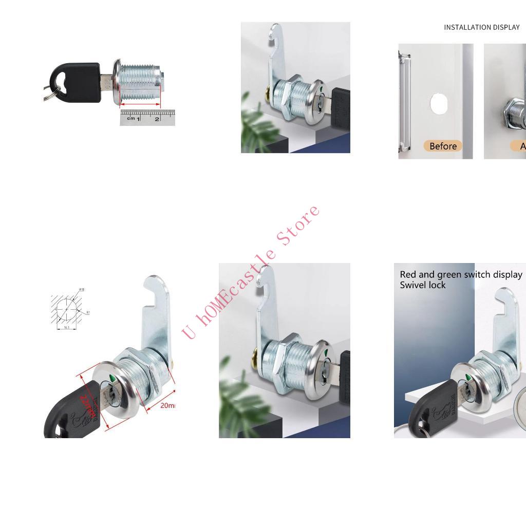 63HF 2set Kunci Kamera Laci Ku - Furniture Hardware Lock ulasan dan harga