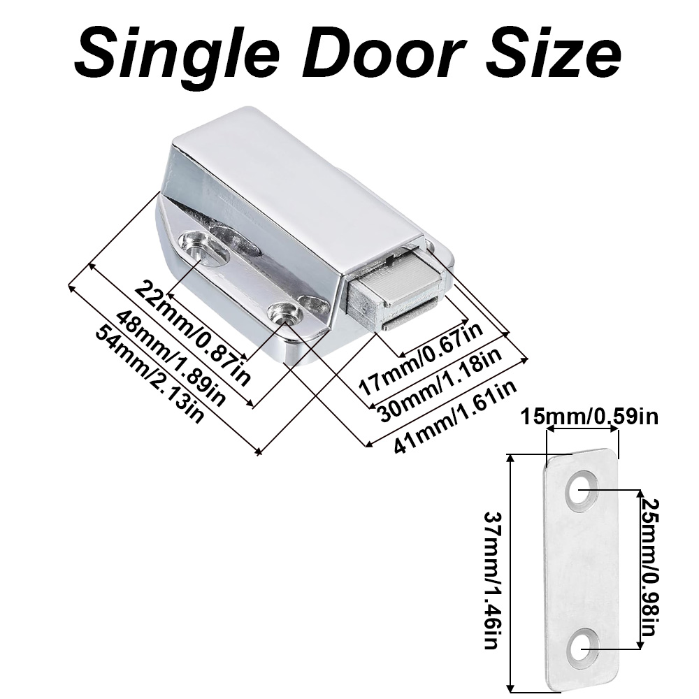 Kabinet Tangkapan Magnetik Dor - Furniture Hardware Lock ulasan dan harga