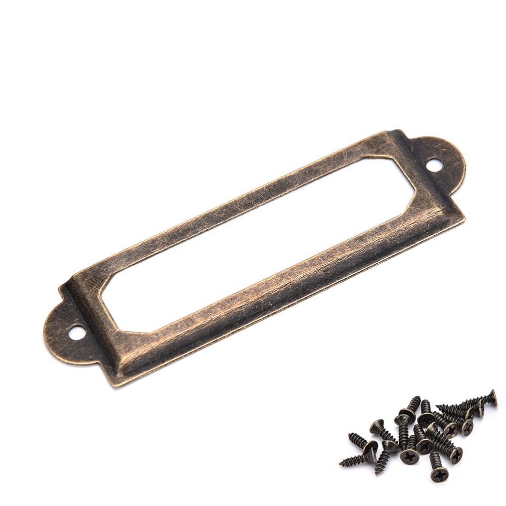 50Pcs Antik Kuningan Logam Lab - Furniture Hardware Names ulasan dan harga