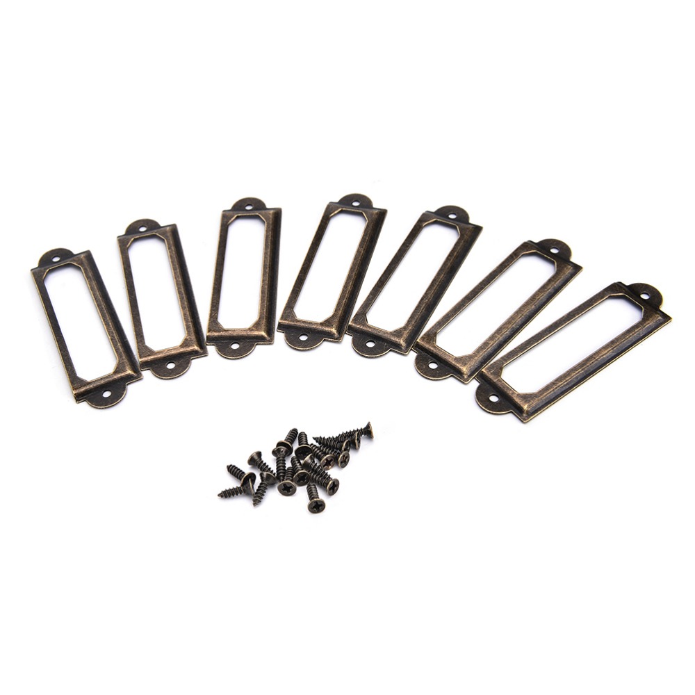 50Pcs Antik Kuningan Logam Lab - Furniture Hardware Names ulasan dan harga