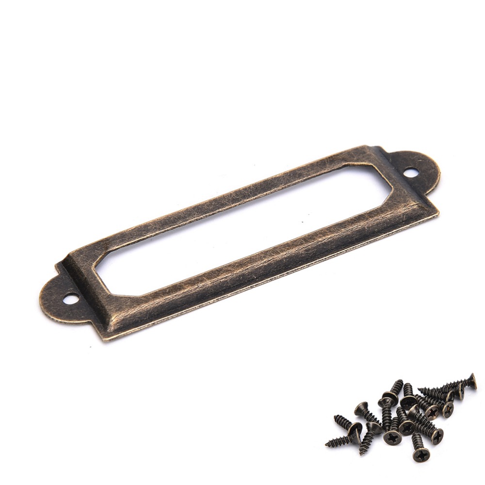 50Pcs Antik Kuningan Logam Lab - Furniture Hardware Names ulasan dan harga