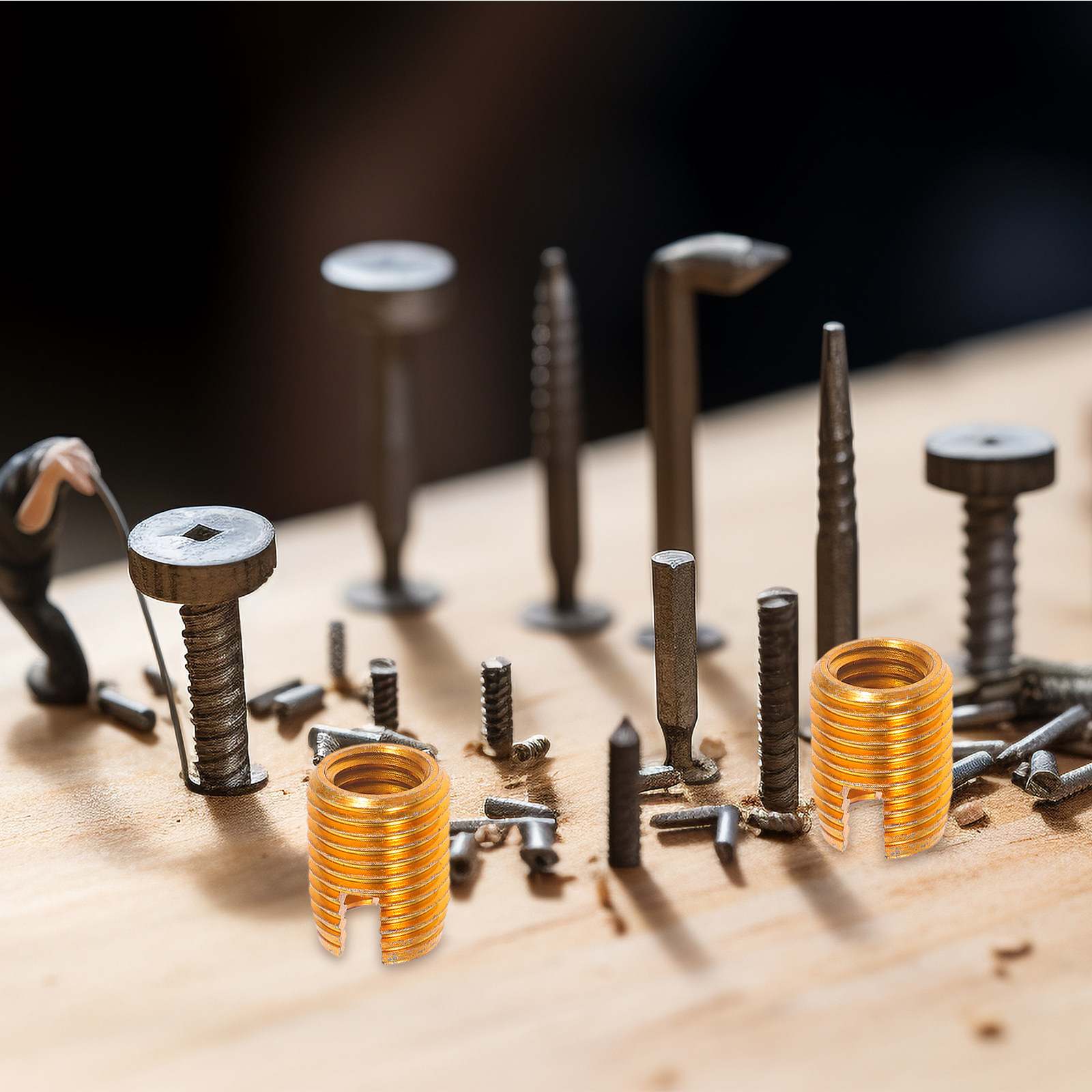 20 Buah Sekrup Furnitur Beruli - Furniture Hardware Threaded Inserts ulasan dan harga