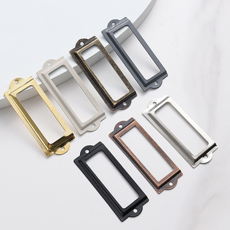 Tempat Label Antik Lemari Arsi - Furniture Hardware Names ulasan dan harga