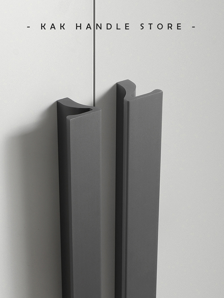 KAK pegangan lemari dapur pega - Furniture Hardware Black ulasan dan harga