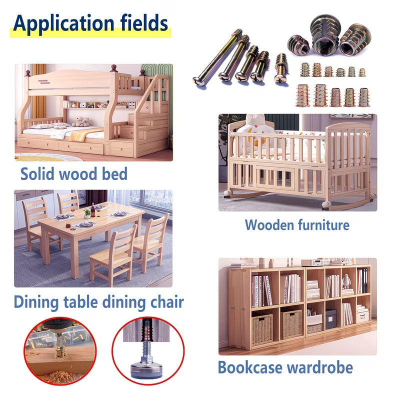 Kit Mur Sisip Berulir M4/M5/M6 - Furniture Hardware Threaded Inserts ulasan dan harga