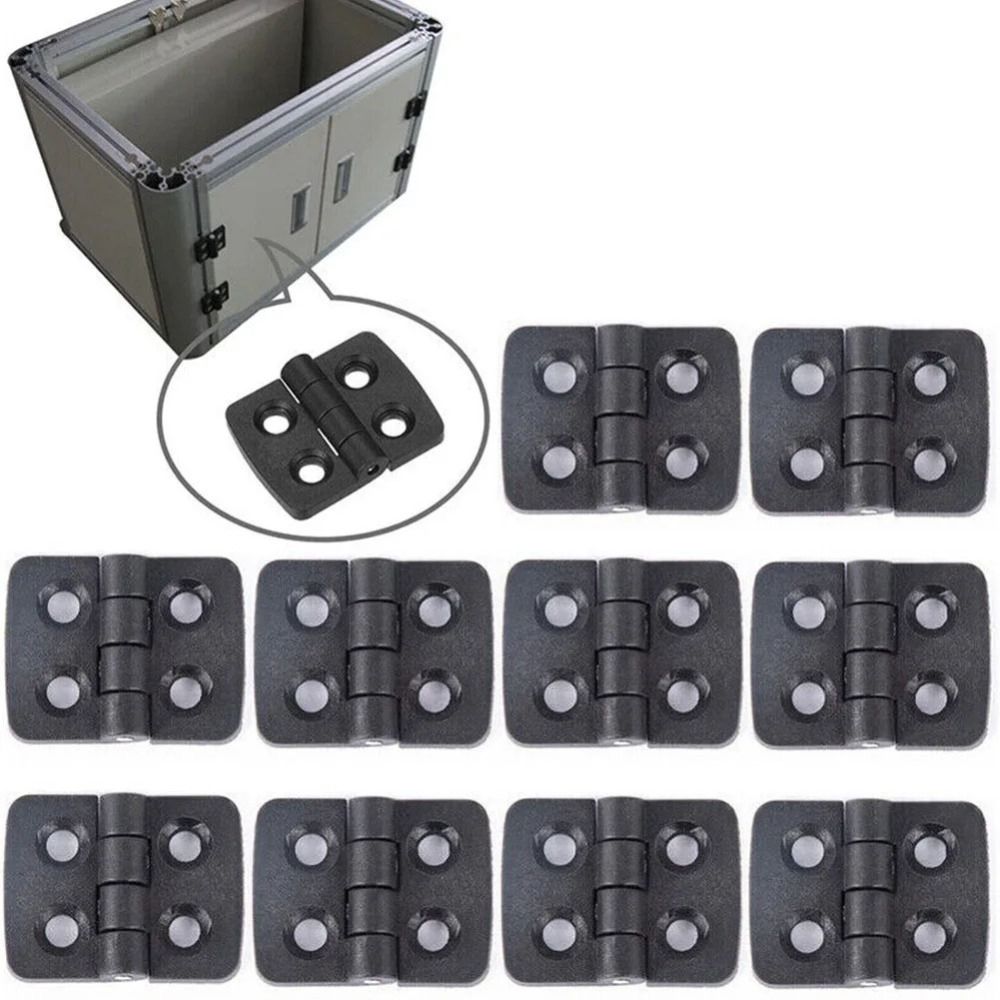 Engsel Pintu Plastik ABS Profe - Furniture Hardware Black ulasan dan harga