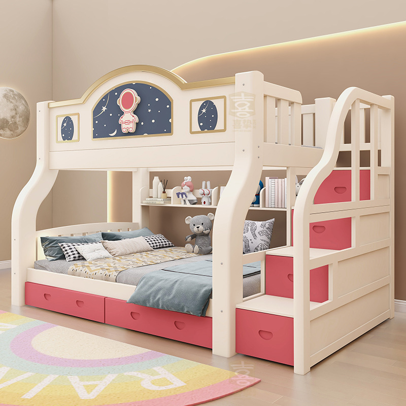 Tempat tidur kayu solid dua ti - Furniture Hardware Lowes ulasan dan harga