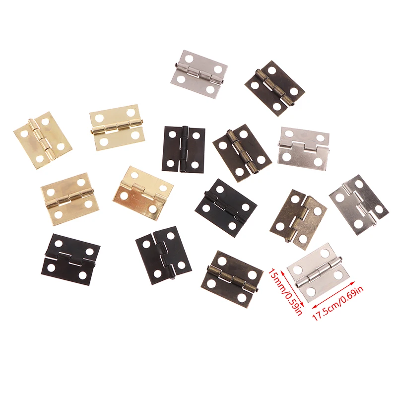 50 Buah/Kotak Engsel + 200 Sek - Furniture Hardware Black ulasan dan harga