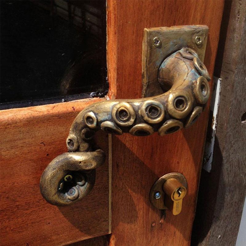 Kenop pintu gurita antik gaya  - Furniture Hardware Wood ulasan dan harga