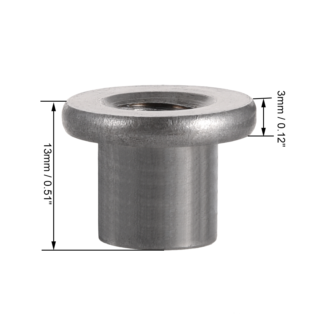 30Pcs M8 M10 Baut Dasar Bulat  - Furniture Hardware Threaded Inserts ulasan dan harga