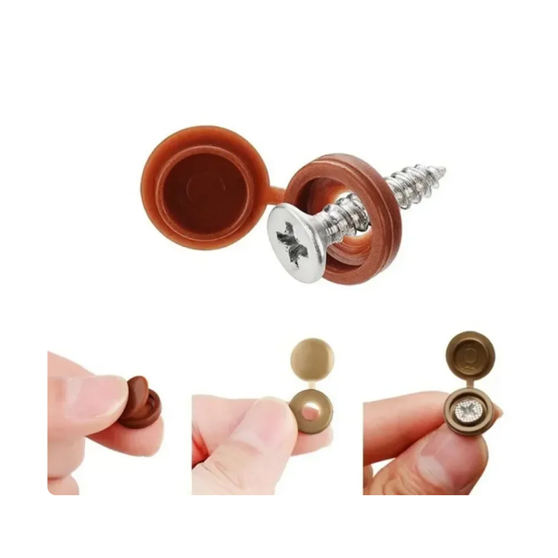 10/500 Buah Penutup Dekoratif  - Furniture Hardware Black ulasan dan harga