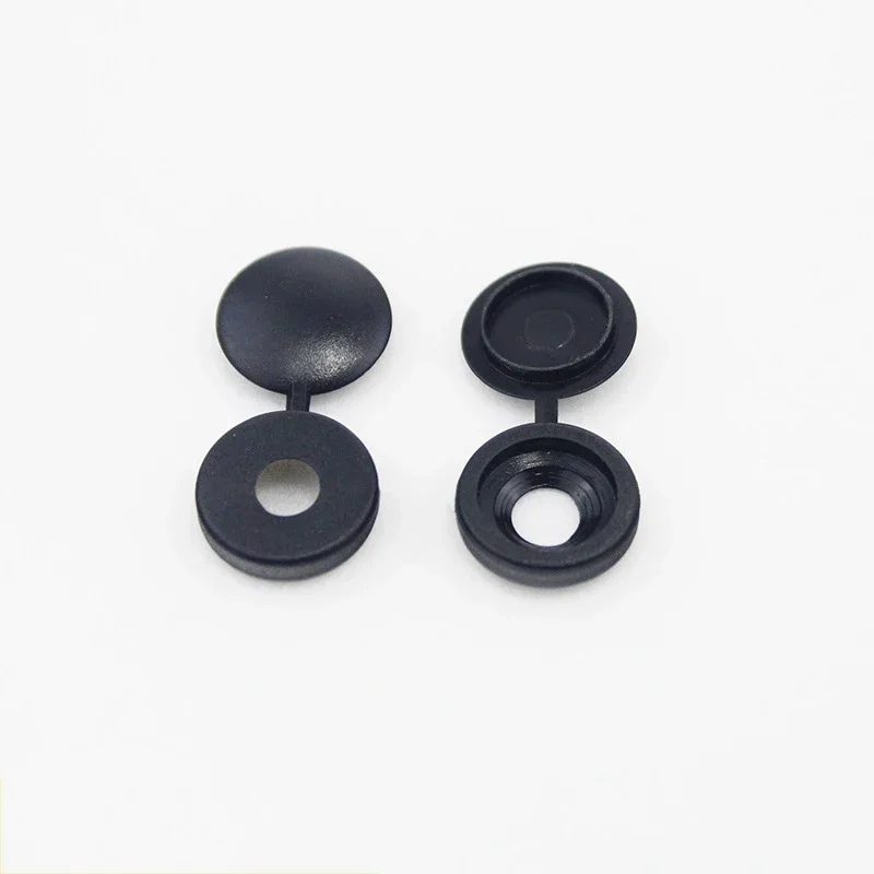10/500 Buah Penutup Dekoratif  - Furniture Hardware Black ulasan dan harga