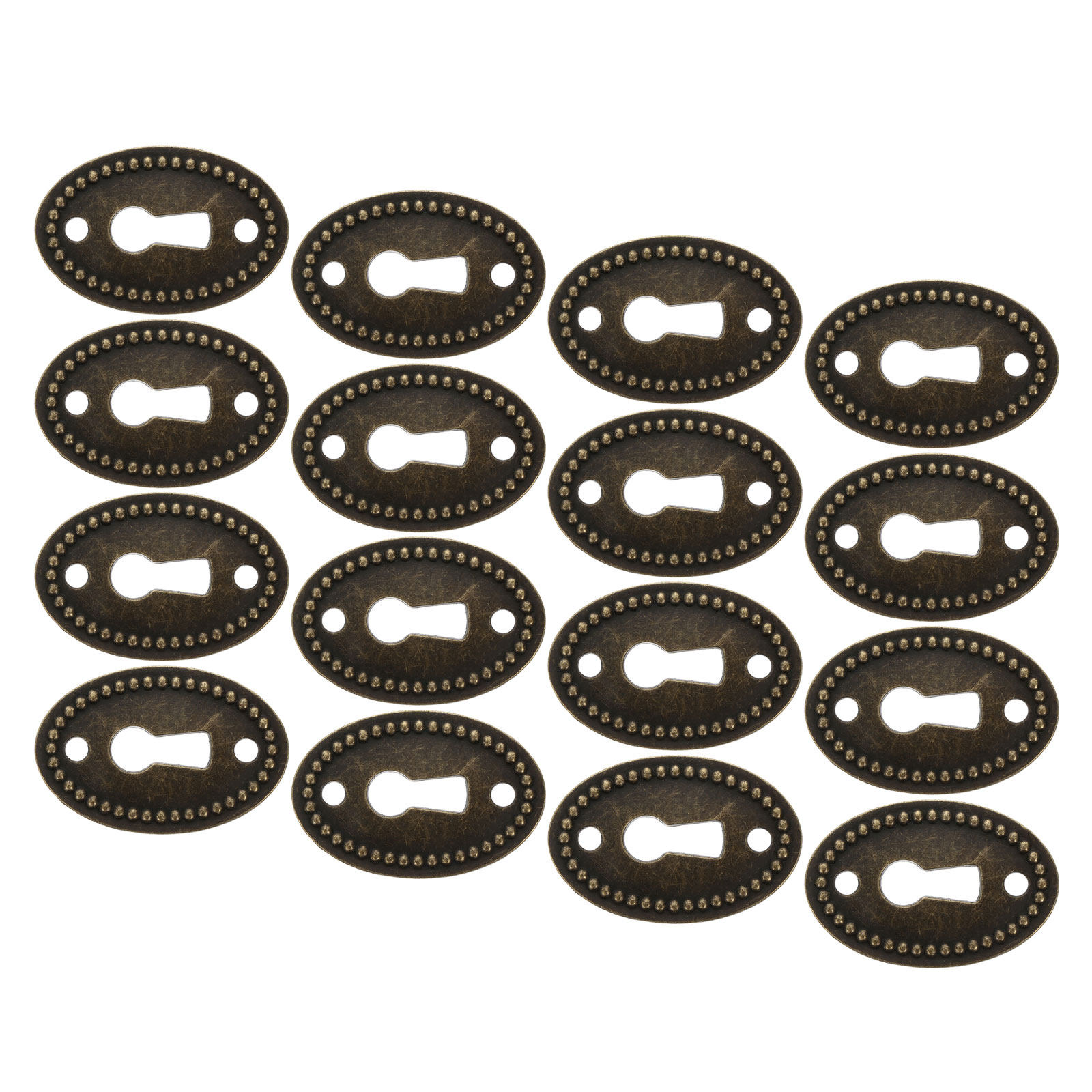 16 Buah Pelat Dekoratif Penutu - Furniture Hardware Lock ulasan dan harga