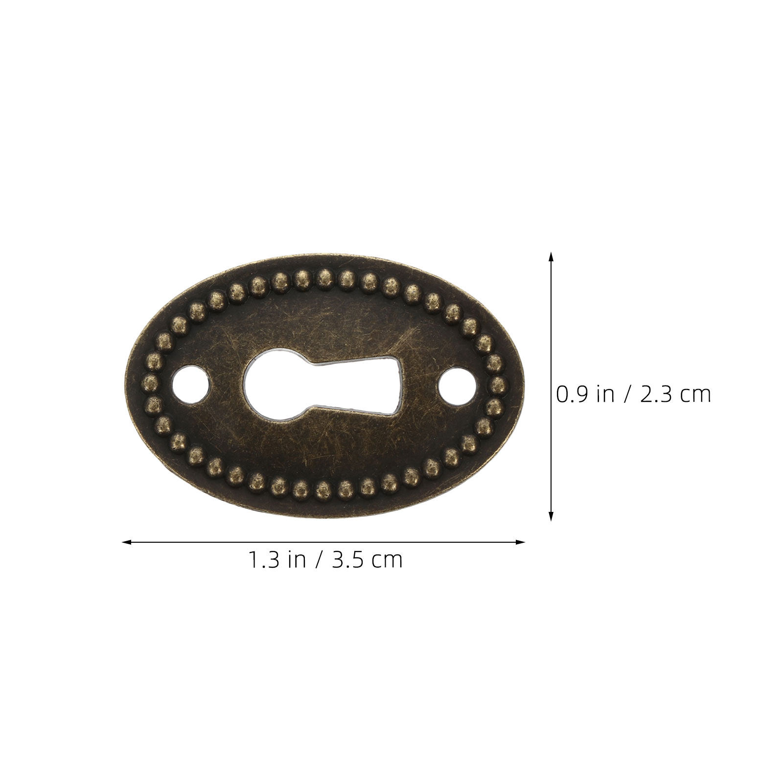 16 Buah Pelat Dekoratif Penutu - Furniture Hardware Lock ulasan dan harga