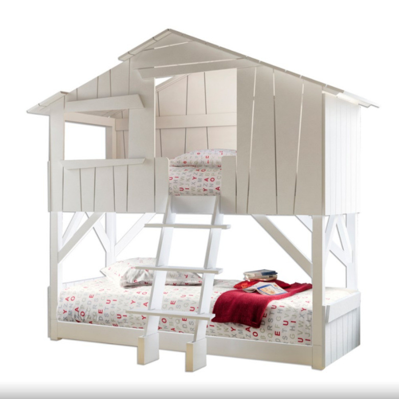 Tempat Tidur Anak Kayu Oak Sol - Furniture Hardware Lowes ulasan dan harga