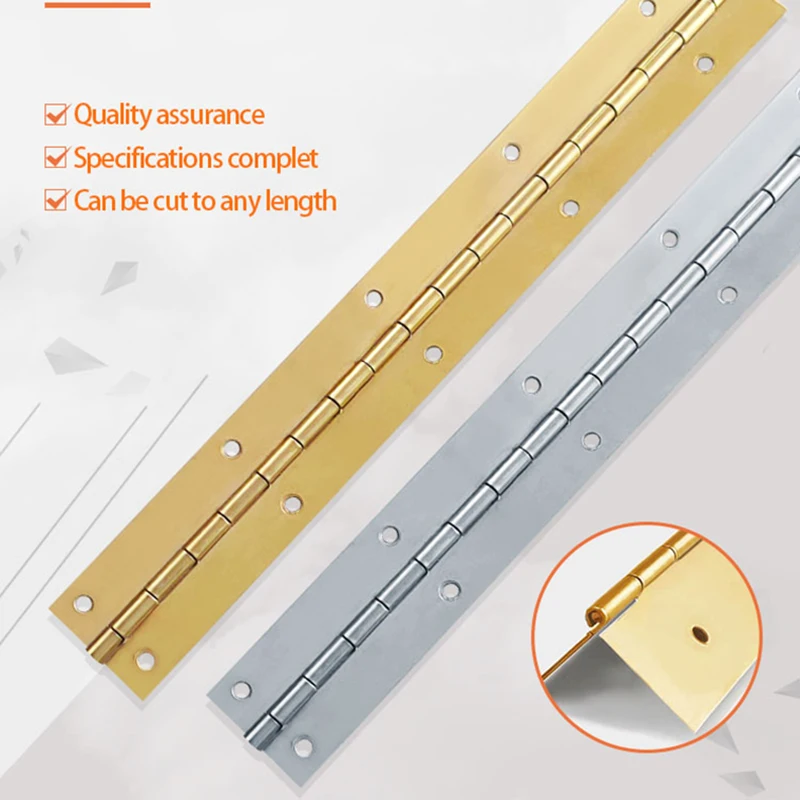 Engsel Piano 8 10 12 16 20 24  - Piano Hinge Continuous ulasan dan harga