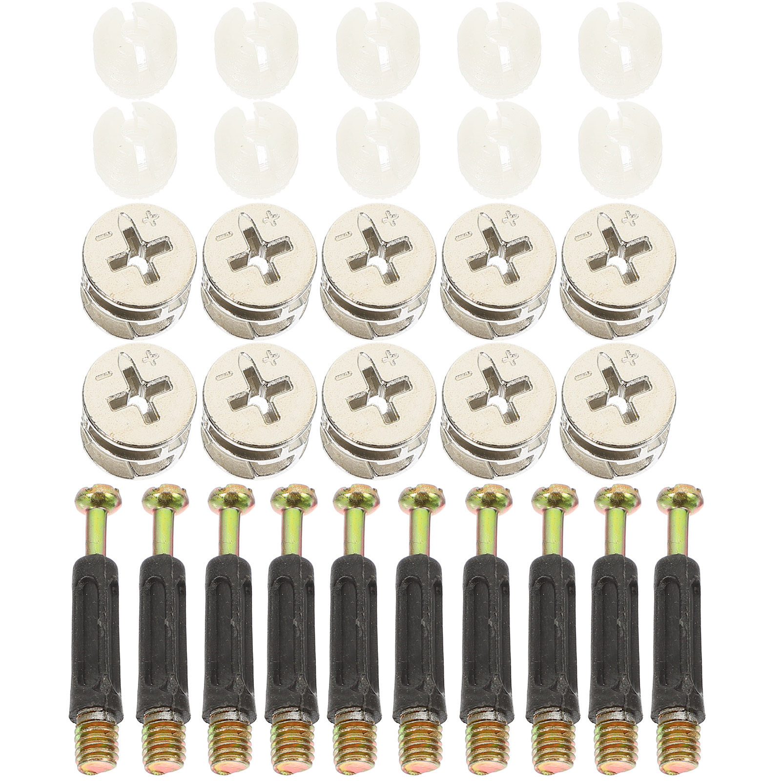 10 Set Perlengkapan Penghubung - Furniture Hardware Threaded Inserts ulasan dan harga
