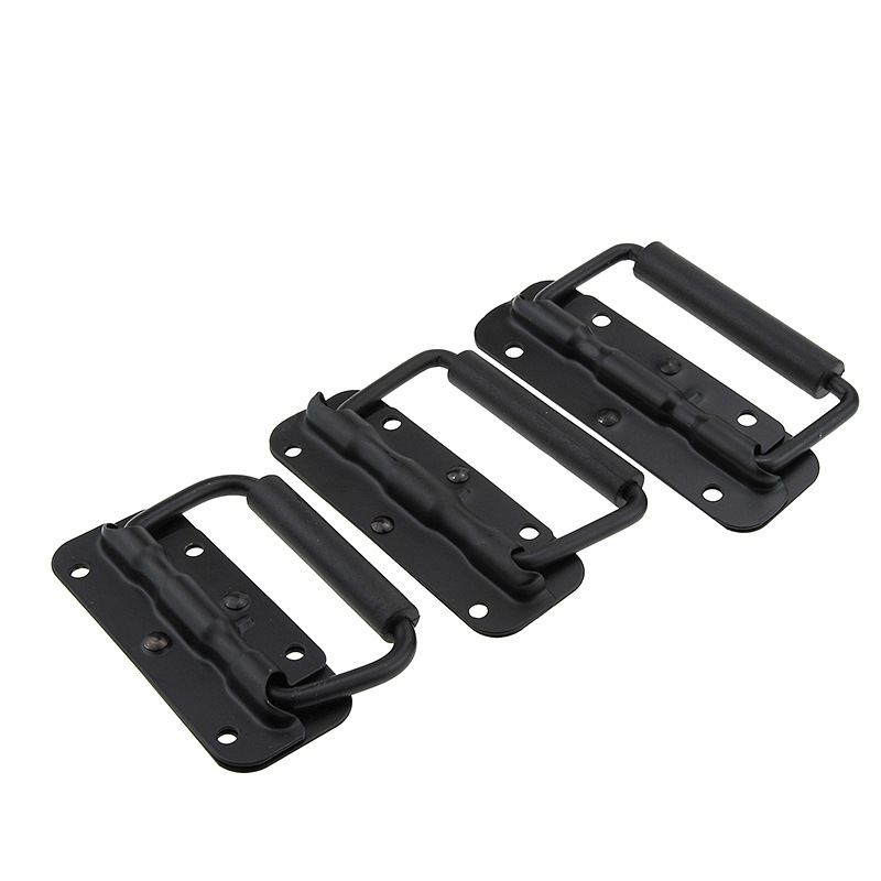 1 buah bagasi hitam gagang peg - Furniture Hardware Black ulasan dan harga