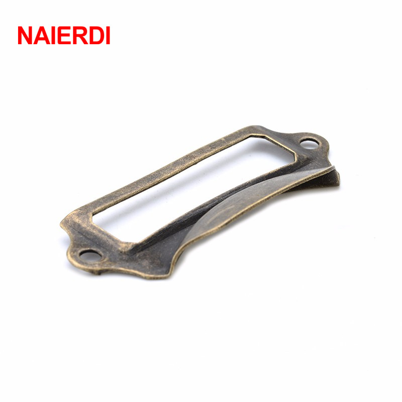 Naierdi 5 Pcs Antik Kuningan L - Furniture Hardware Names ulasan dan harga