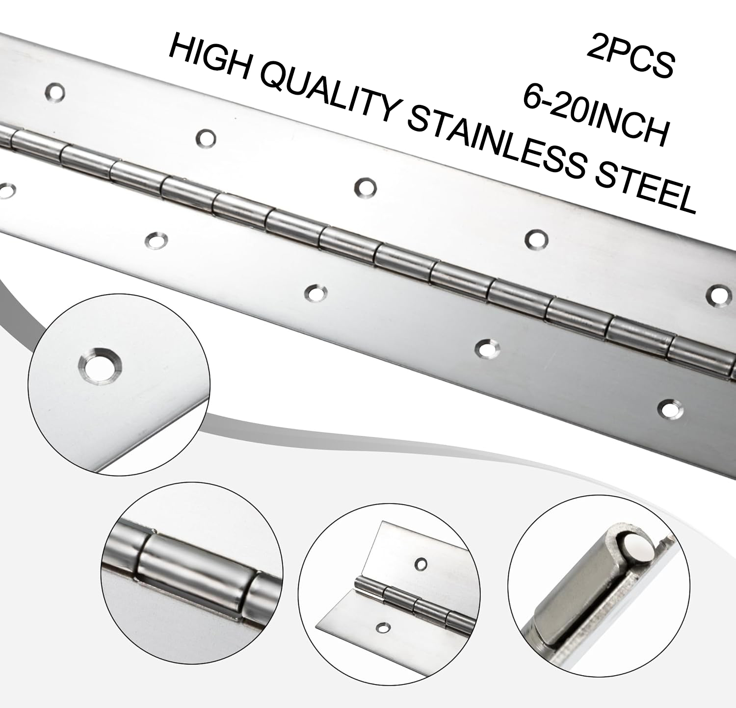 Engsel Piano 6in-20in Baja Tah - Piano Hinge Continuous ulasan dan harga
